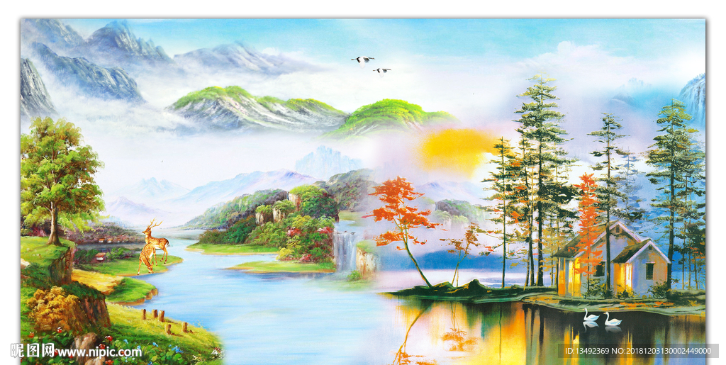 油画