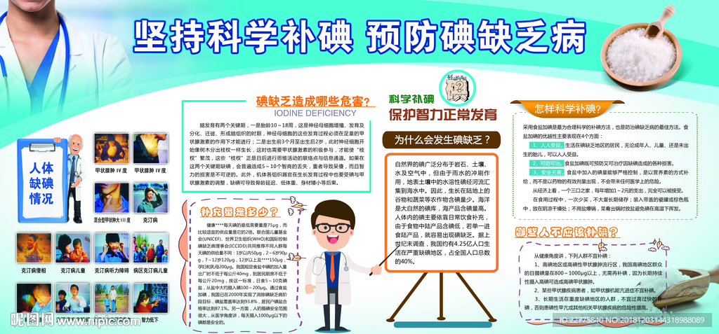 缺碘 碘缺乏日 碘 健康教育