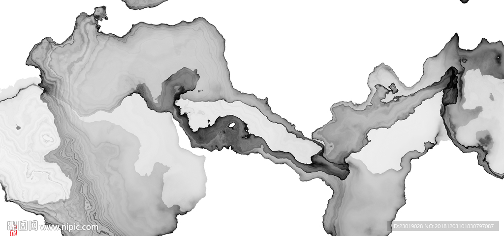 水墨画