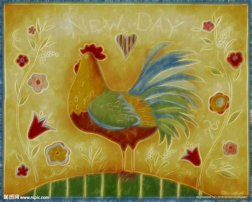 爱的世界装饰画