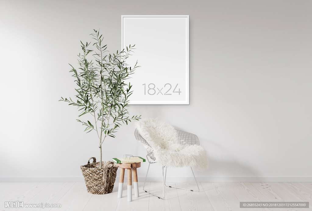 客厅装饰画样机