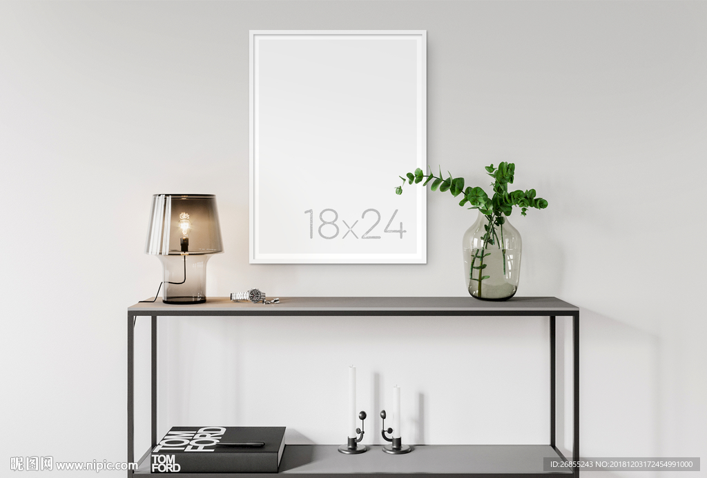 客厅装饰画样机