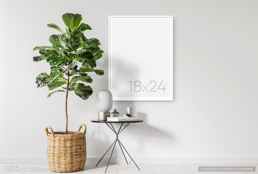 客厅装饰画样机