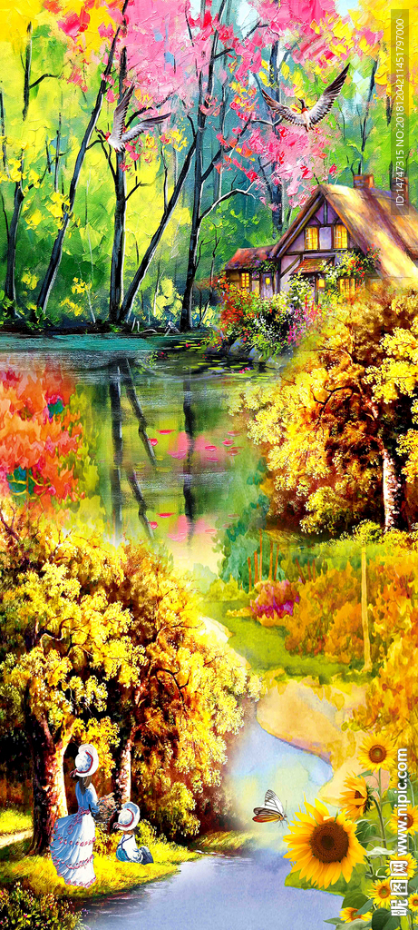 风景油画