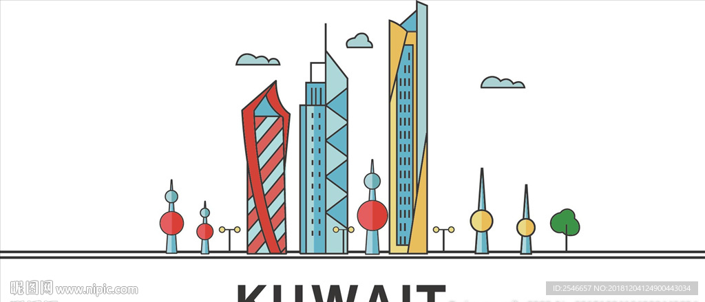 KUWAIT   抽像城市