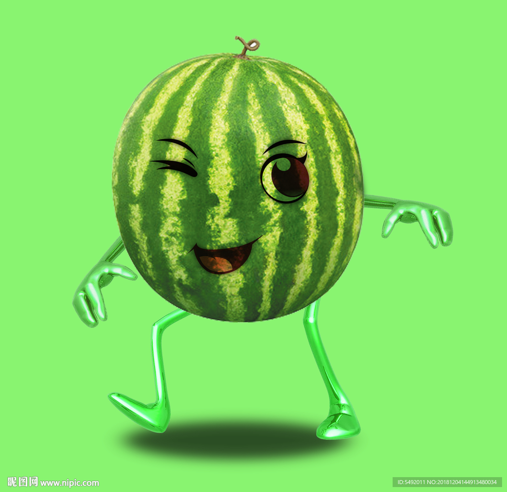 西瓜卡通人物