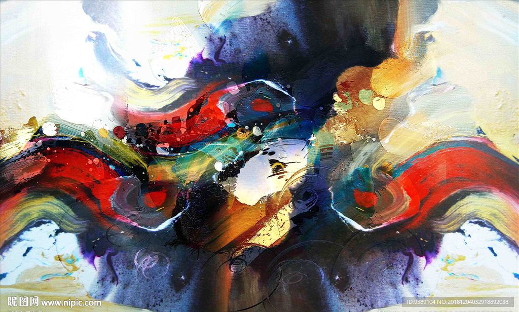 抽象油画