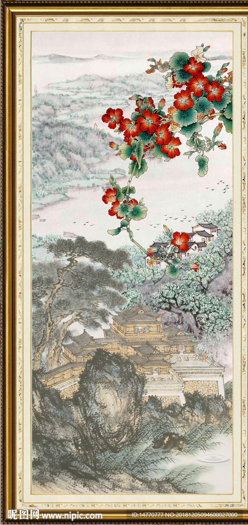 国画山水画
