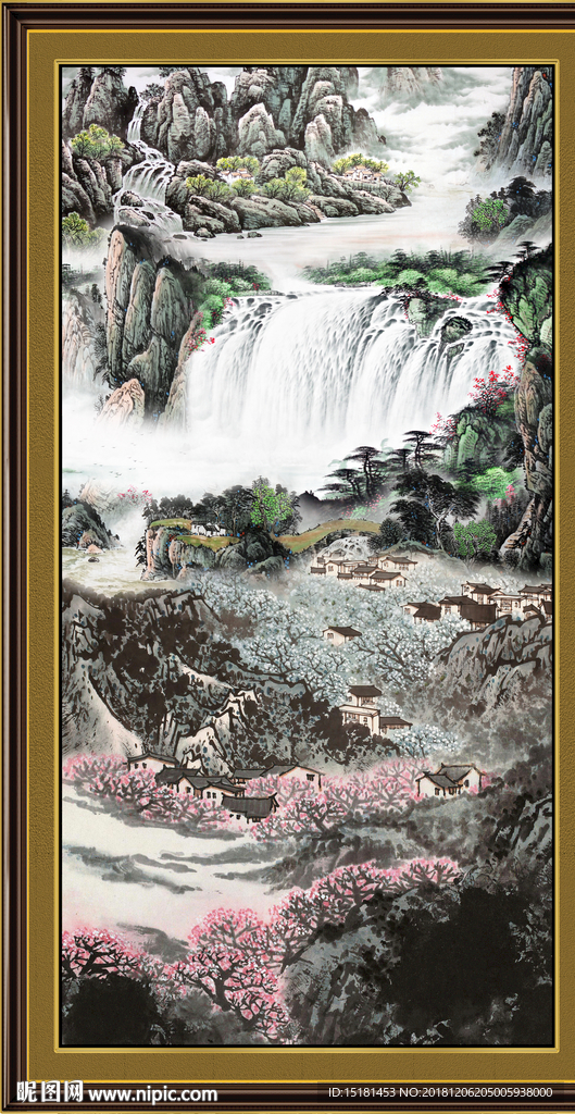 大厅山水画