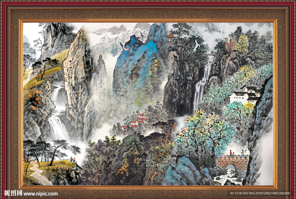 国画山水