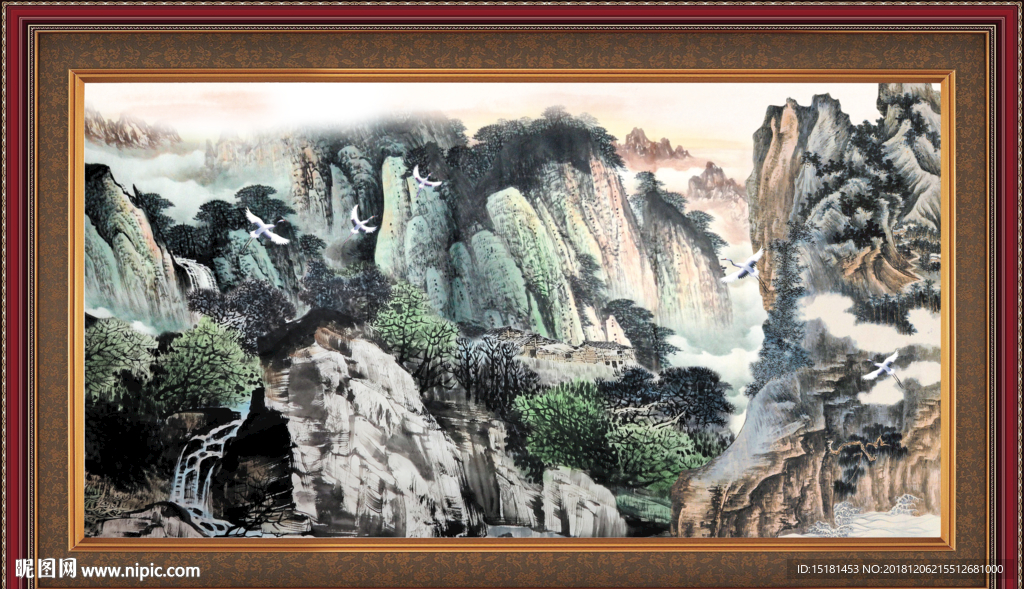 国画山水