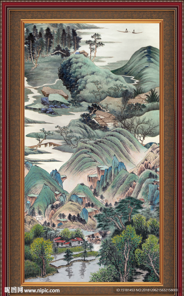 国画山水