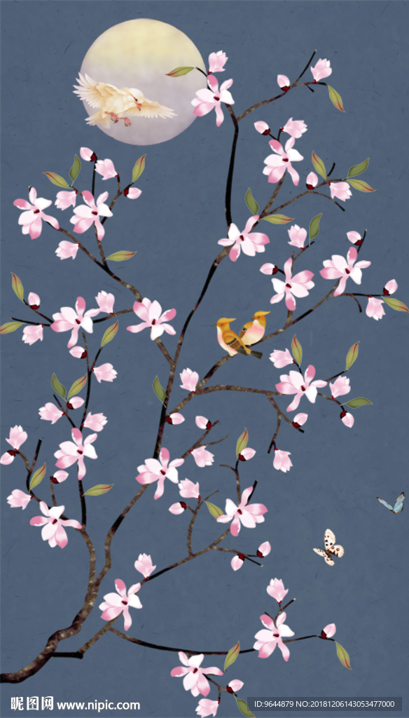 新中式花鸟