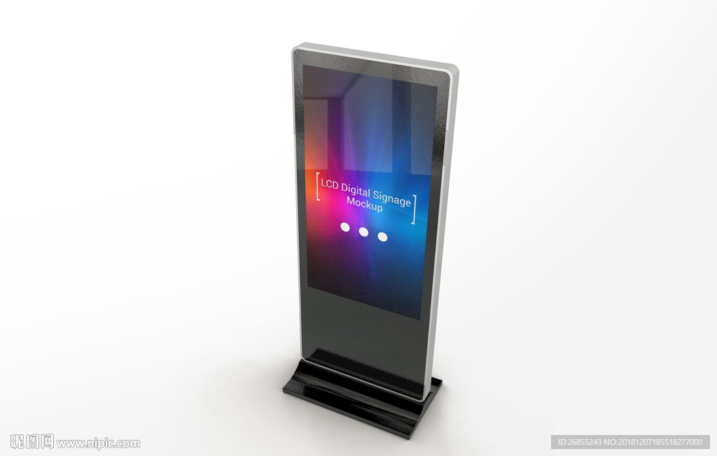 LCD广告液晶屏样机