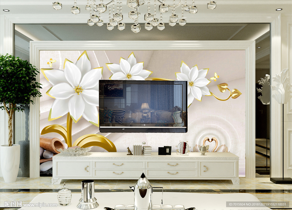 背景墙 背景墙效果图 电视背景