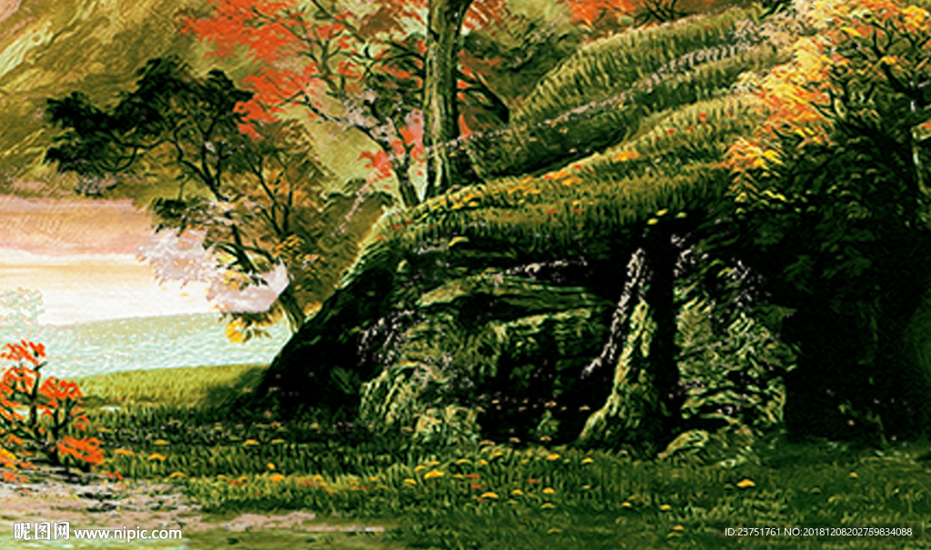 油画