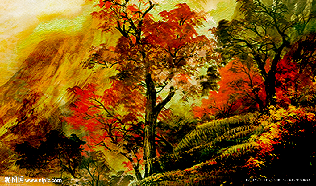 油画风景