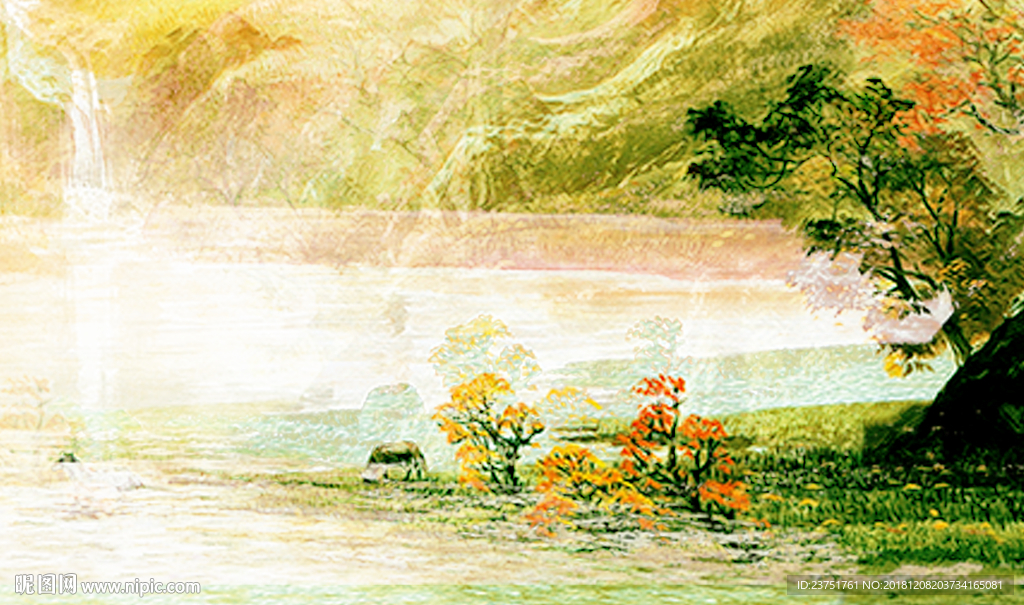 油画风景
