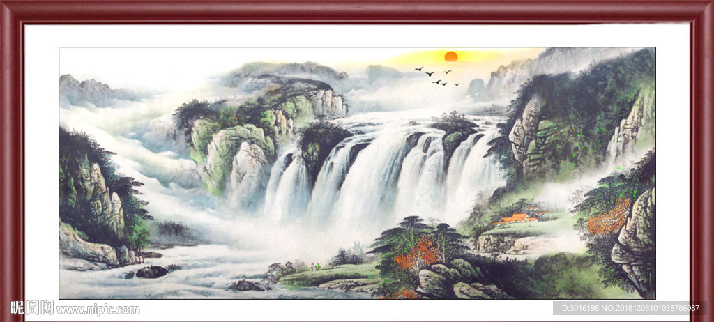 山水国画