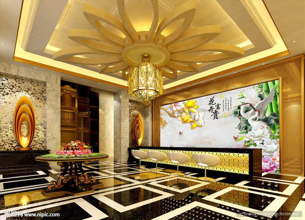 电视背景 中国风 壁纸 墙纸