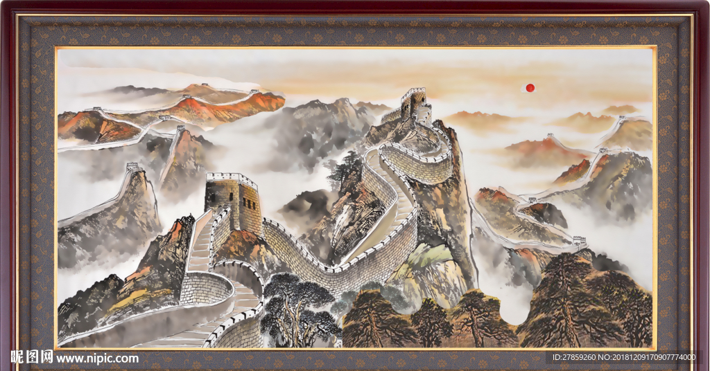 长城 国画