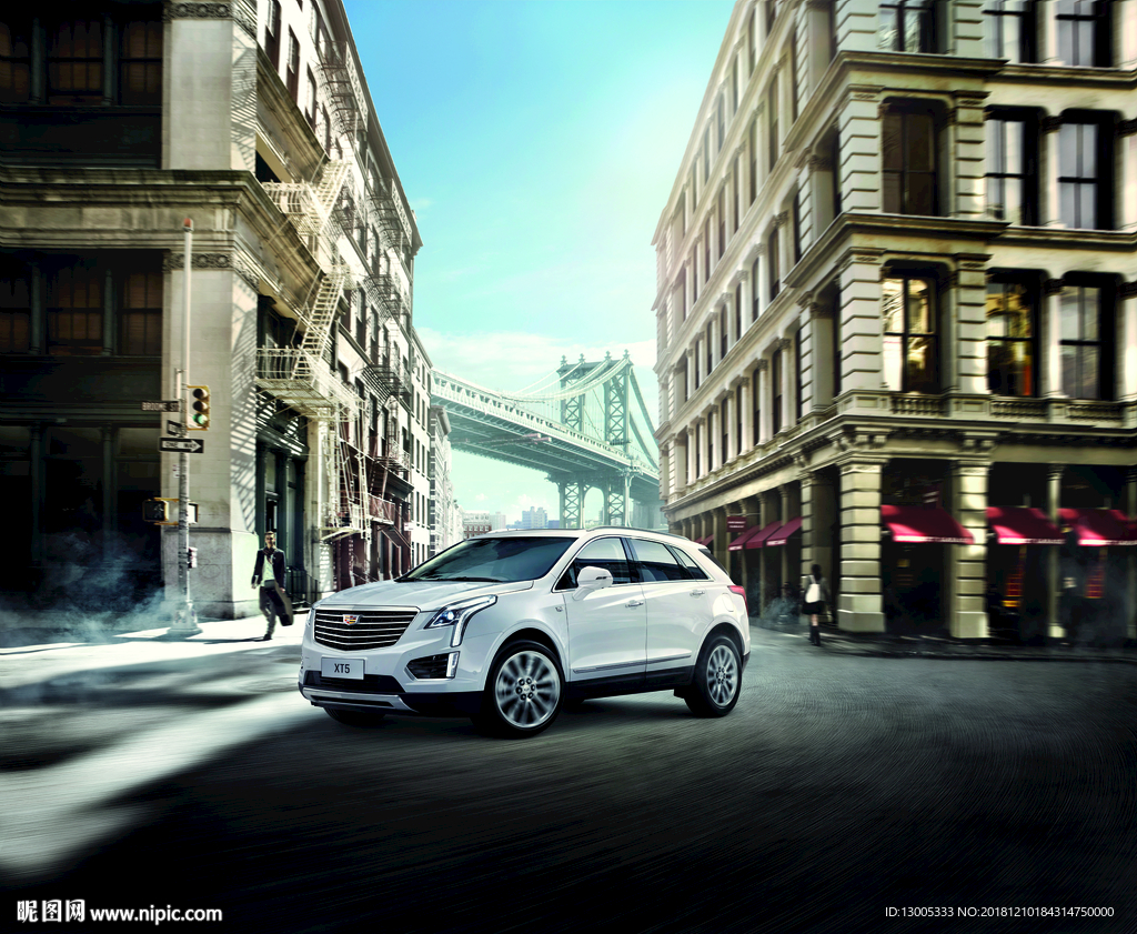 凯迪拉克XT5 街道