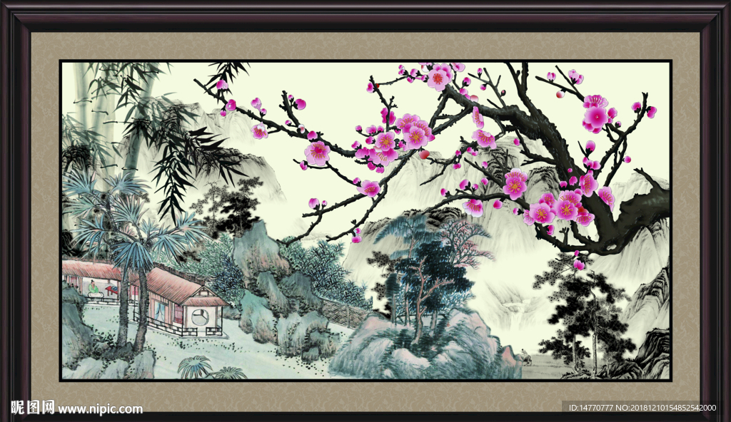 报春图 花鸟报春图 红梅报春图