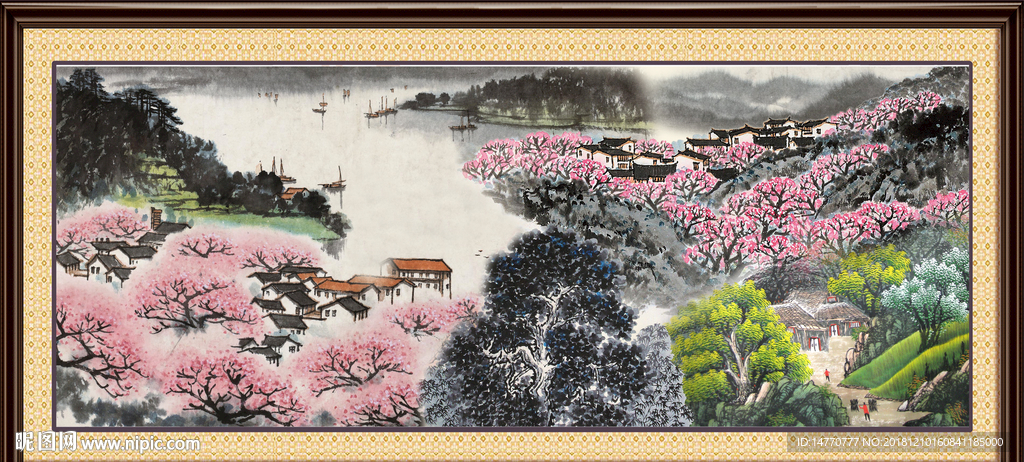 山水国画