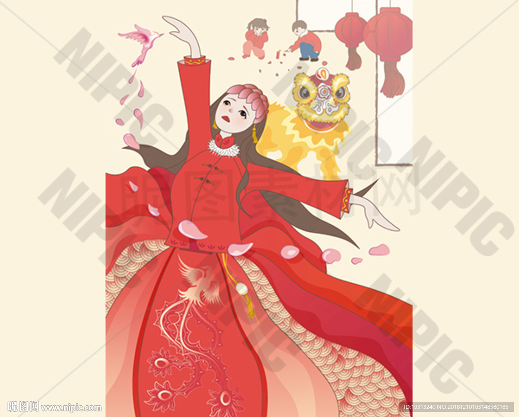 穿新衣过新年
