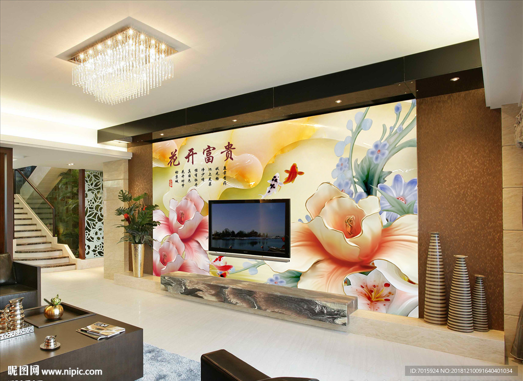 电视墙 壁画 墙纸 壁纸 电视