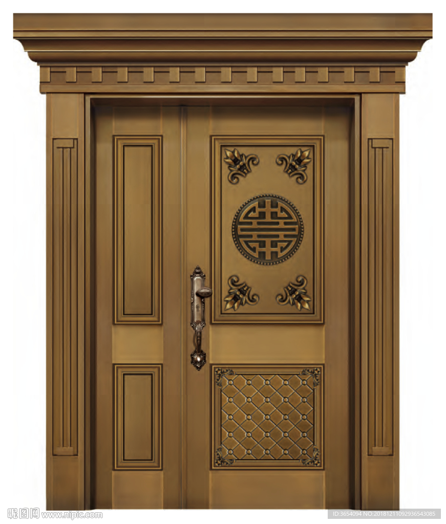 铜门图片