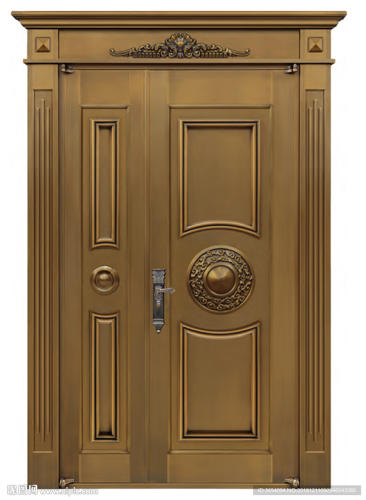 铜门图片