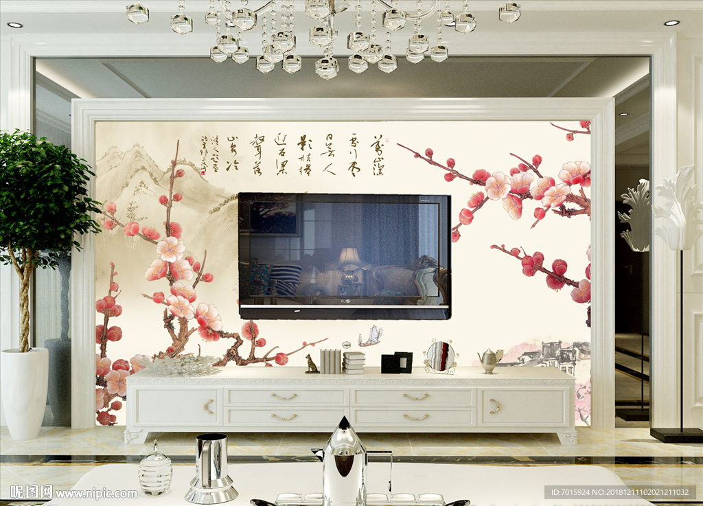 客厅电视背景墙图片 客厅电视墙