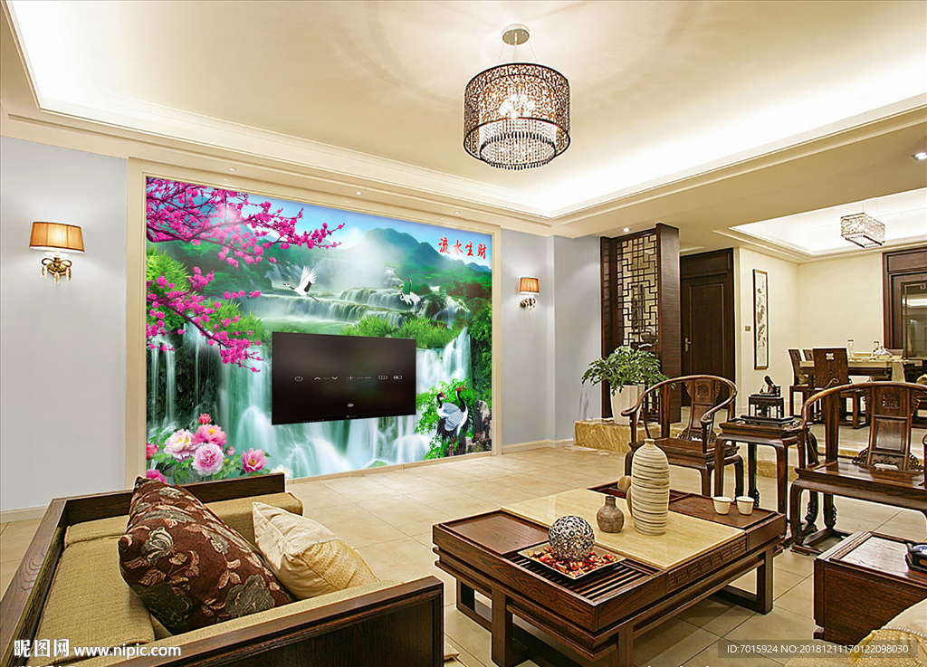 电视背景墙 背景墙 室内背景墙