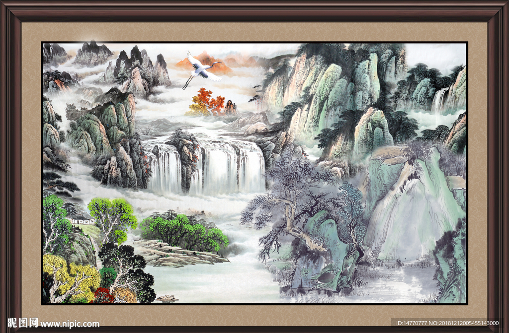 山水风景图