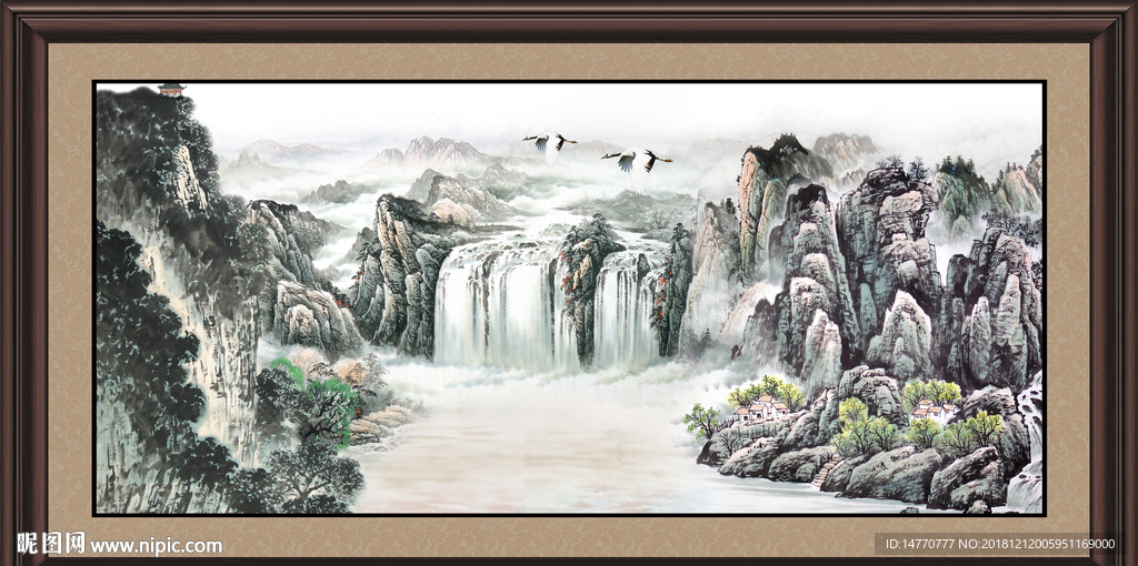 山水风景图