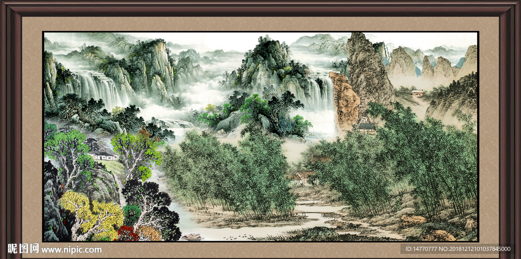 山水风景图