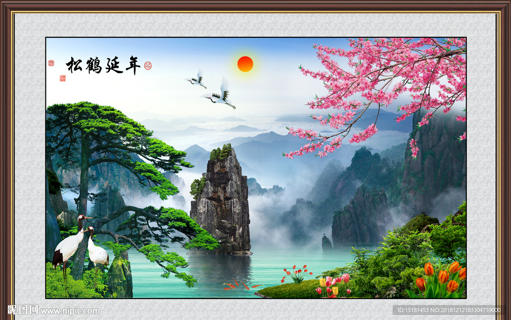 风景画 江南水乡