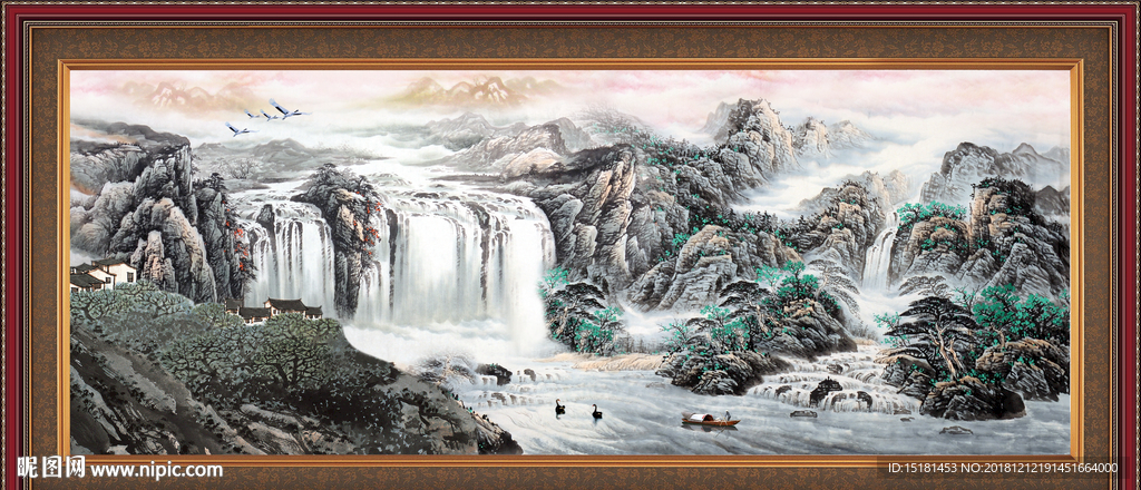 山水画国画