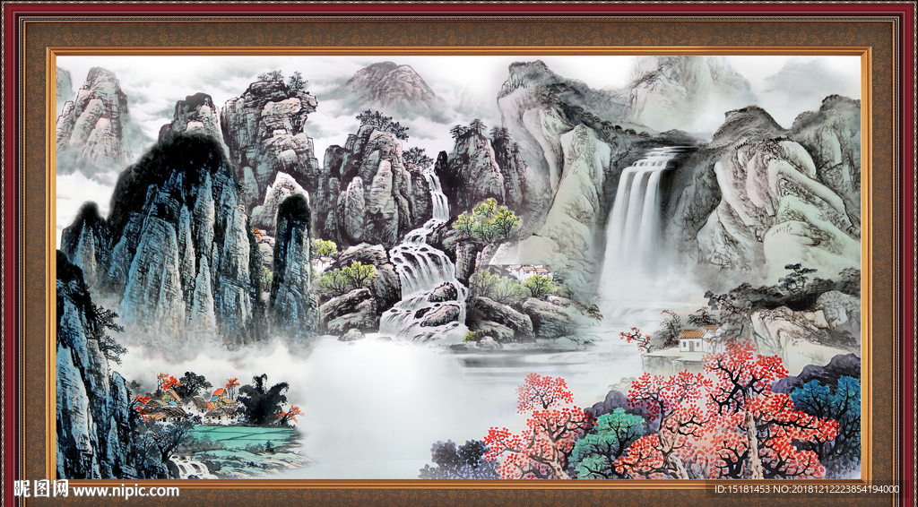 山水风景图