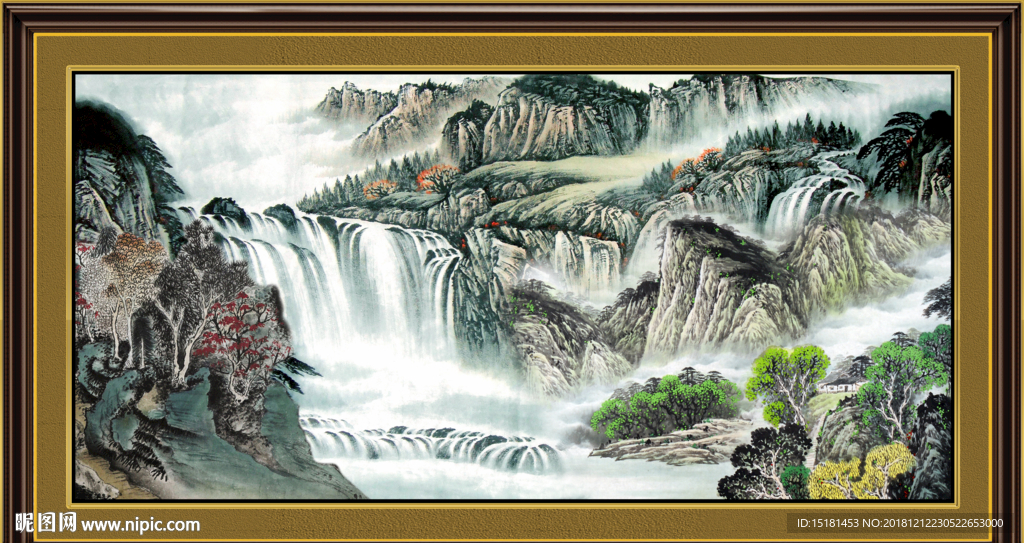山水风景图
