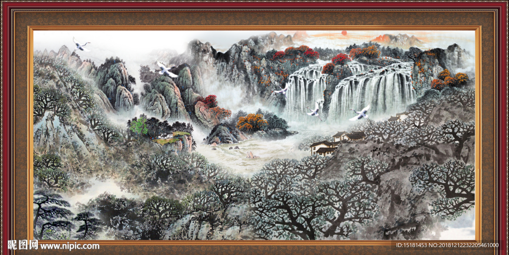 山水风景图