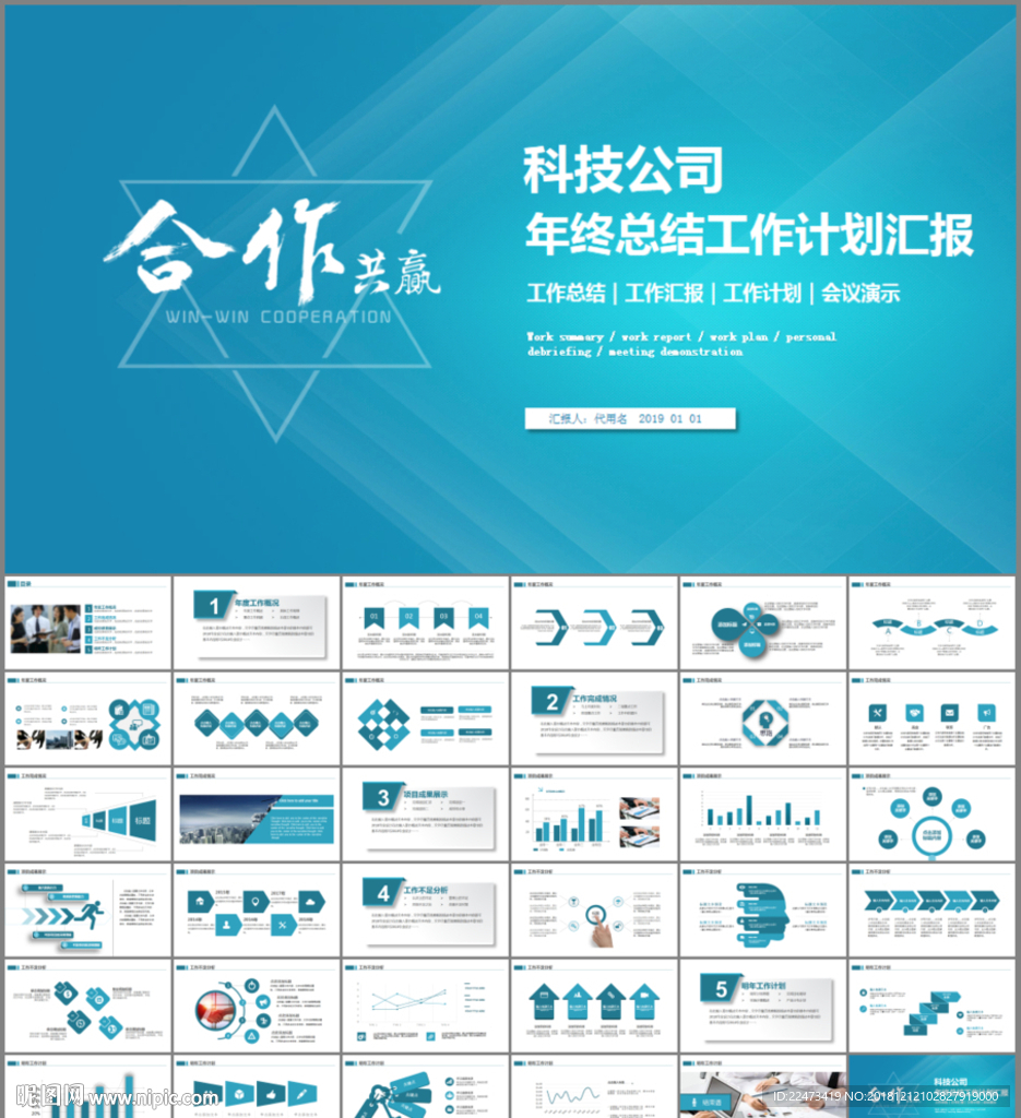 科技公司PPT
