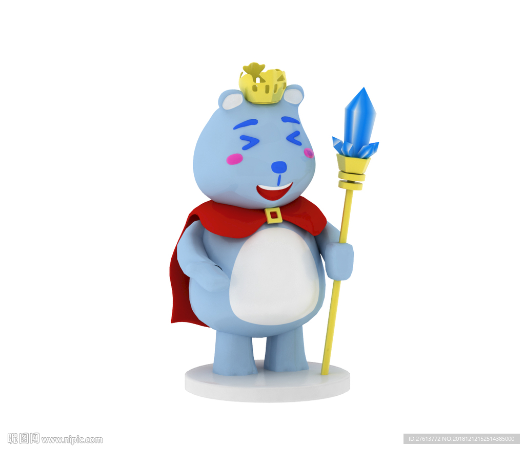 熊国王模型