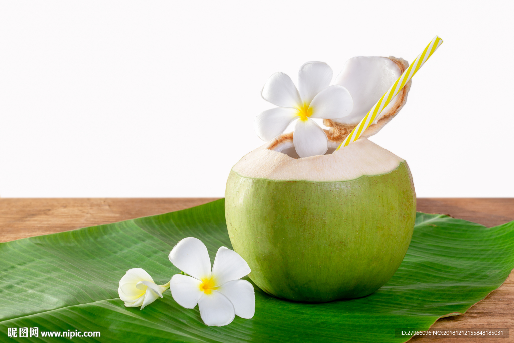绿色椰子