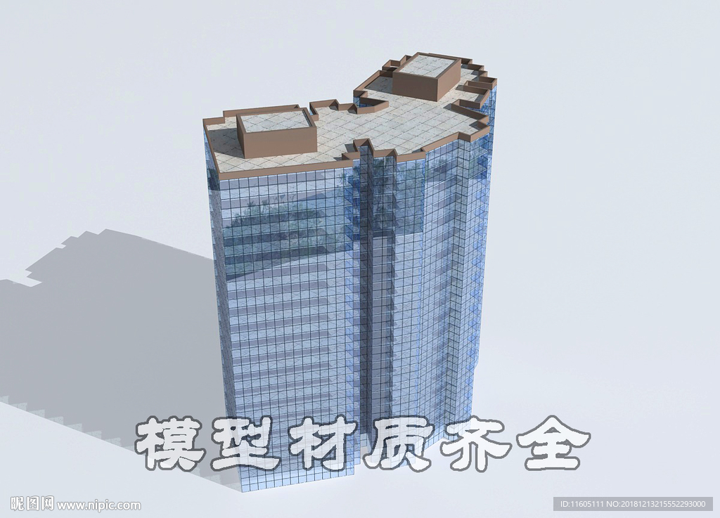 高层幕墙模型
