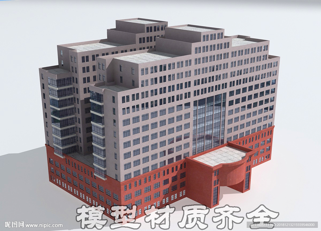 办公楼模型