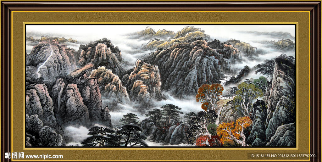 山水风景图