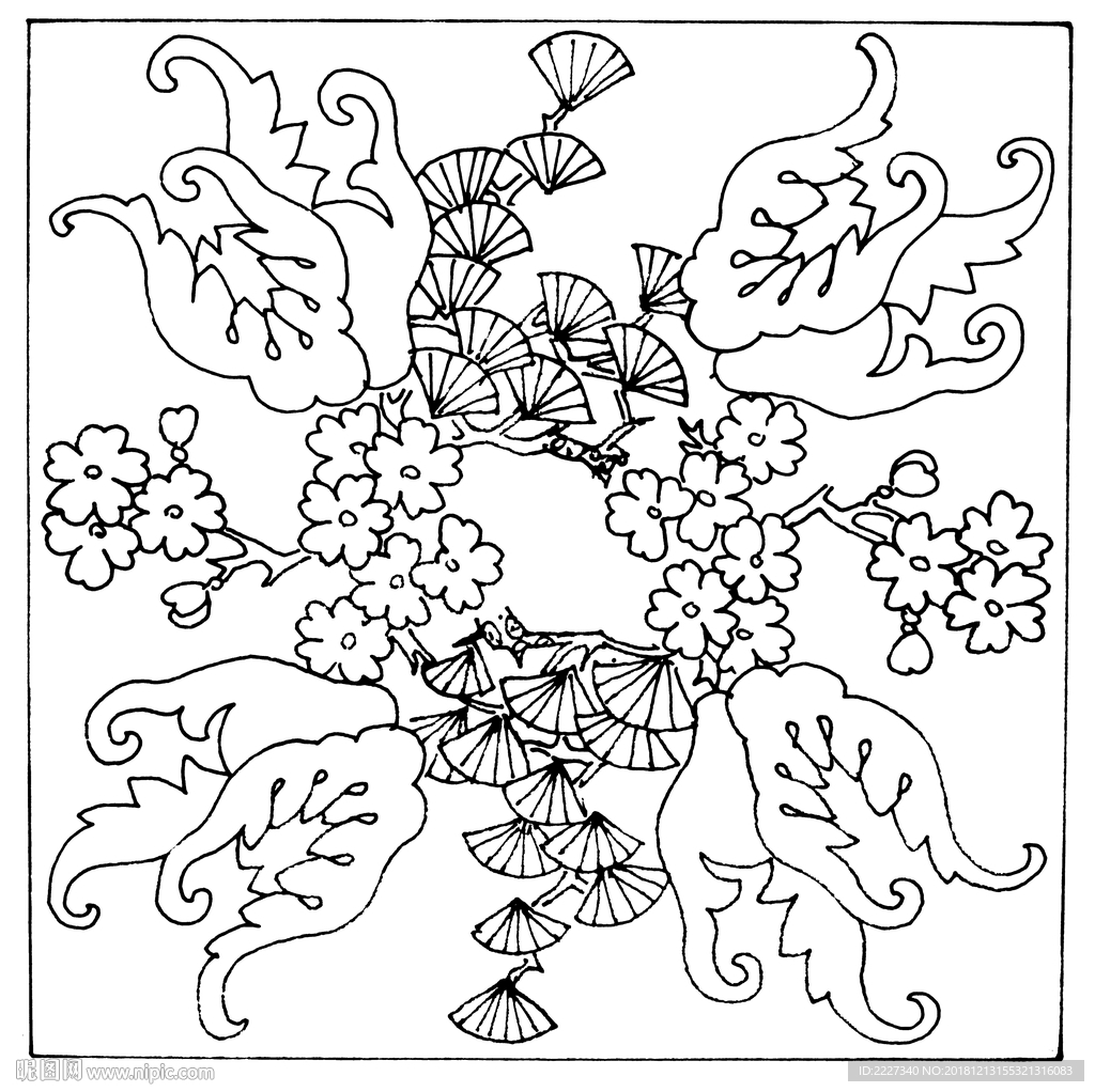 吉祥图案 中国纹样 吉祥底纹