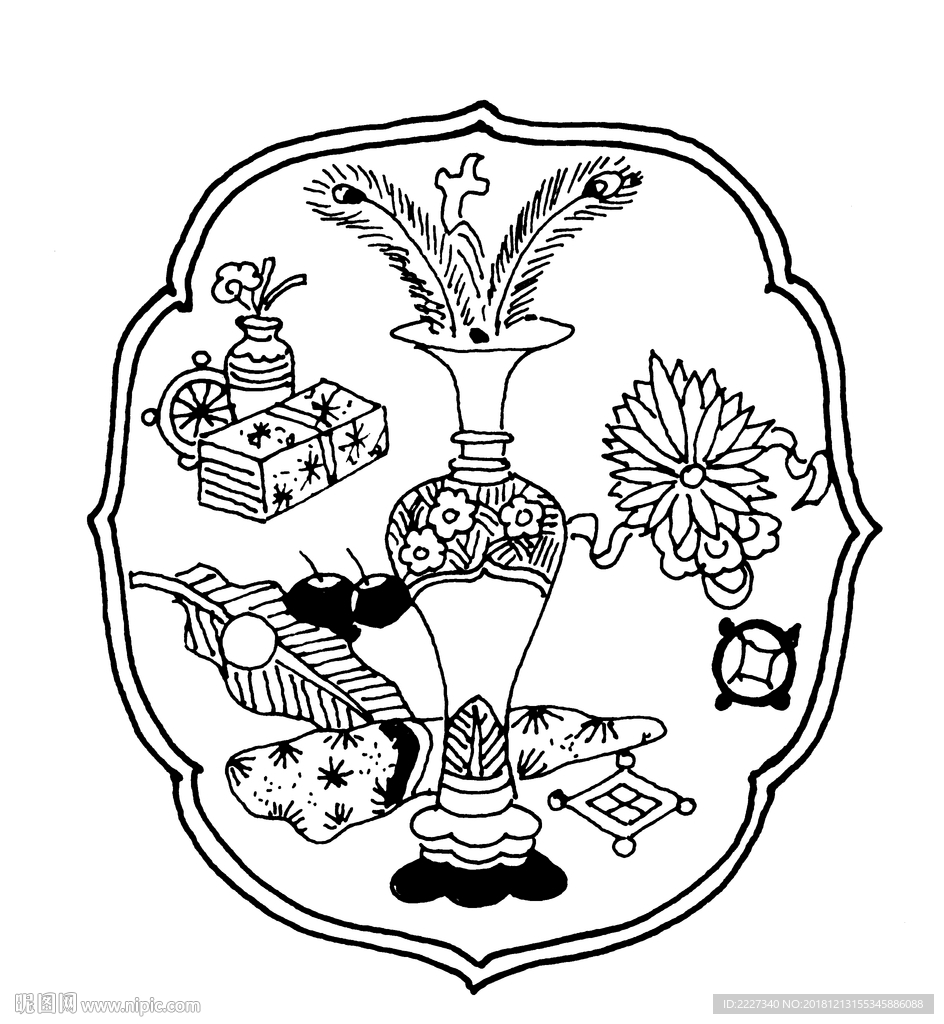 吉祥图案 中国纹样 吉祥底纹